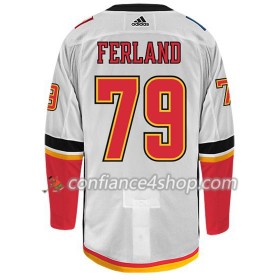 Adidas Maillot de Hockey Calgary Flames MICHAEL FERLAND 79 Blanc Authentic - Homme